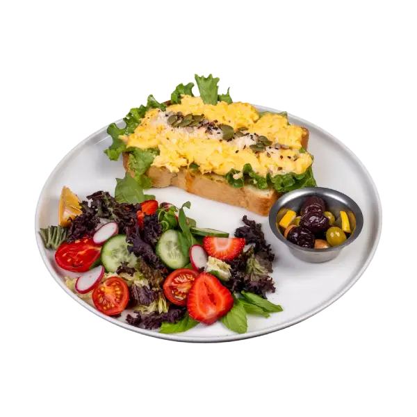 Brioche Ekmek Çırpılmış Yumurtalı