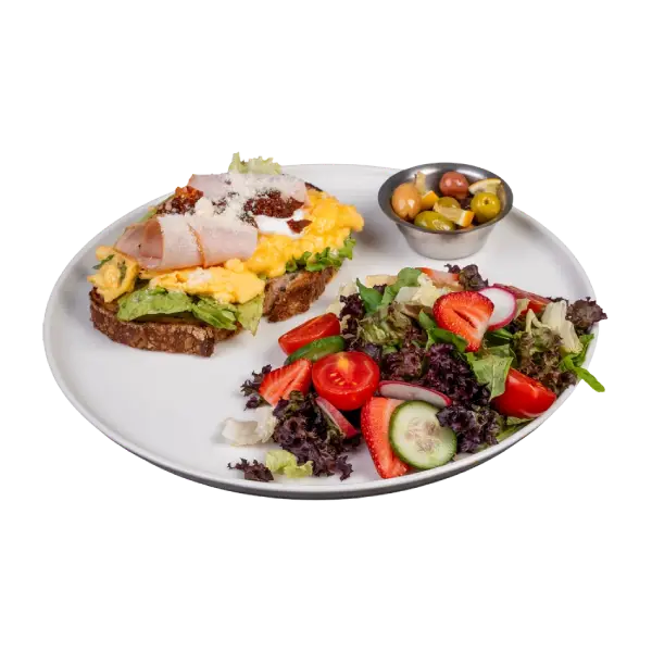 Ekşi Maya Çırpılmış Yumurtalı Hindi Füme