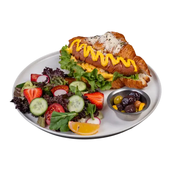 Kruvasan Frankfurter Sosisli